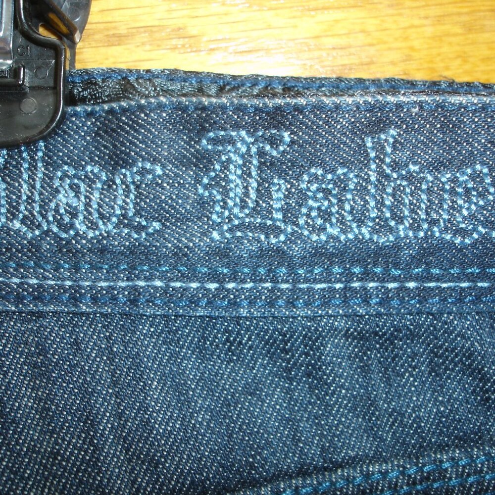 MENS BLAC LABEL PREMIUM DENIM JEANS 100% COTTON 42X35